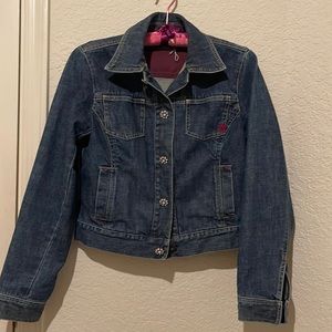 Classic Liz Claiborne Jean Jacket **LIKE NEW**